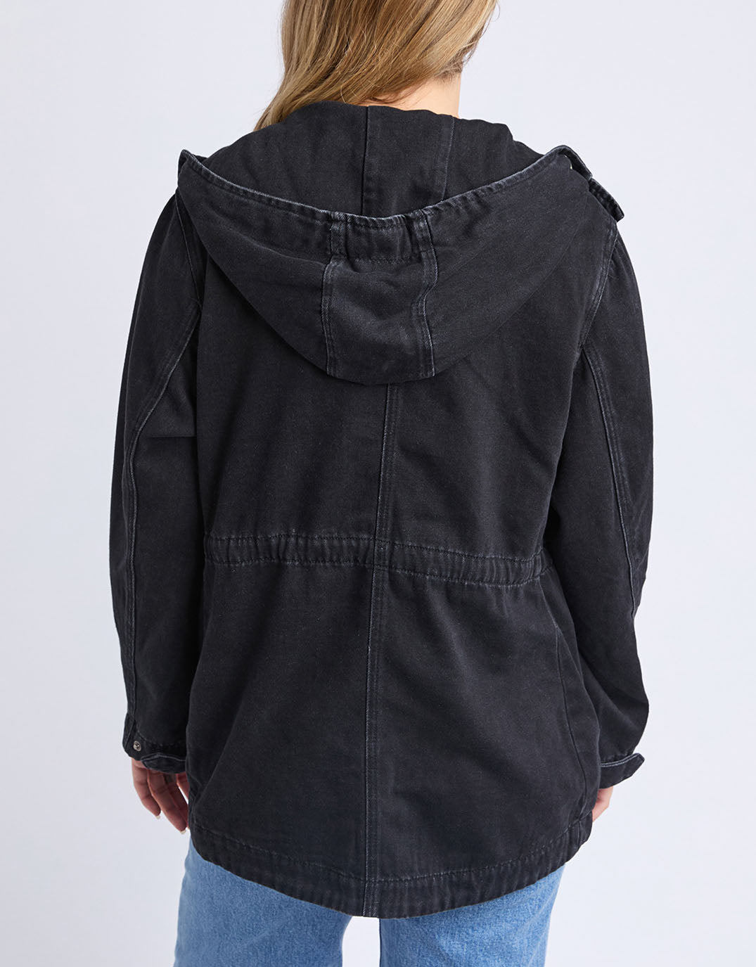 Foxwood Kingston Anorak (Washed Black)