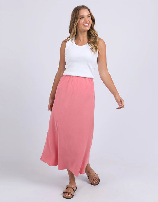 Luciana Skirt - (Rose Pink)