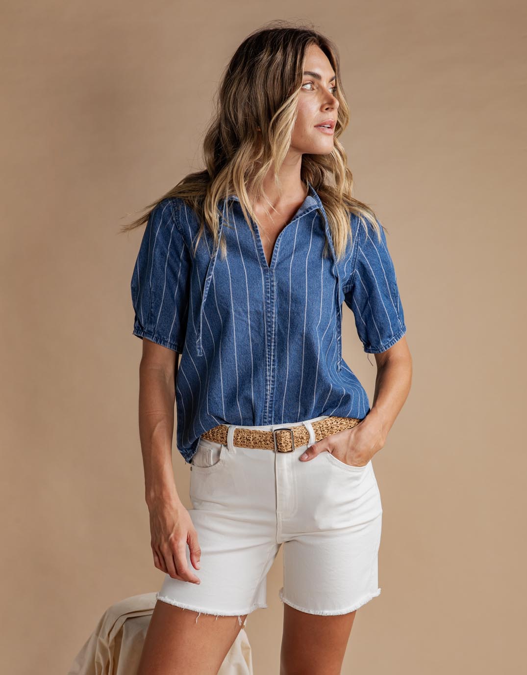 Foxwood Millie Short (Vintage White)