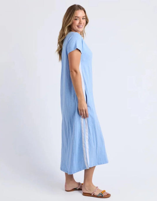 Image of Dresses. Product name - Recovery Dress Blue in Blue colour by brand - Foxwood