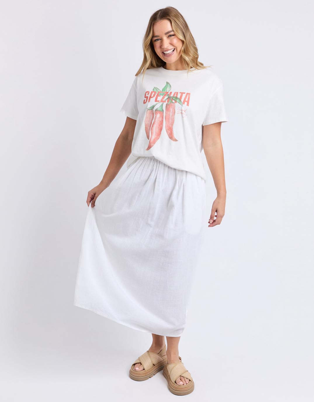 Foxwood Speziata Tee (Vintage White)