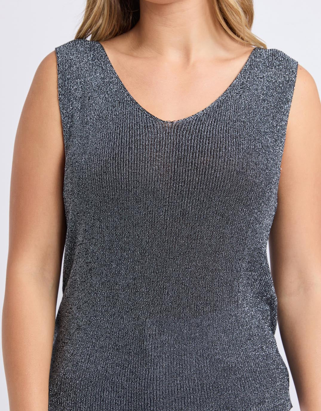 Foxwood Whitby Knit Top (Black)