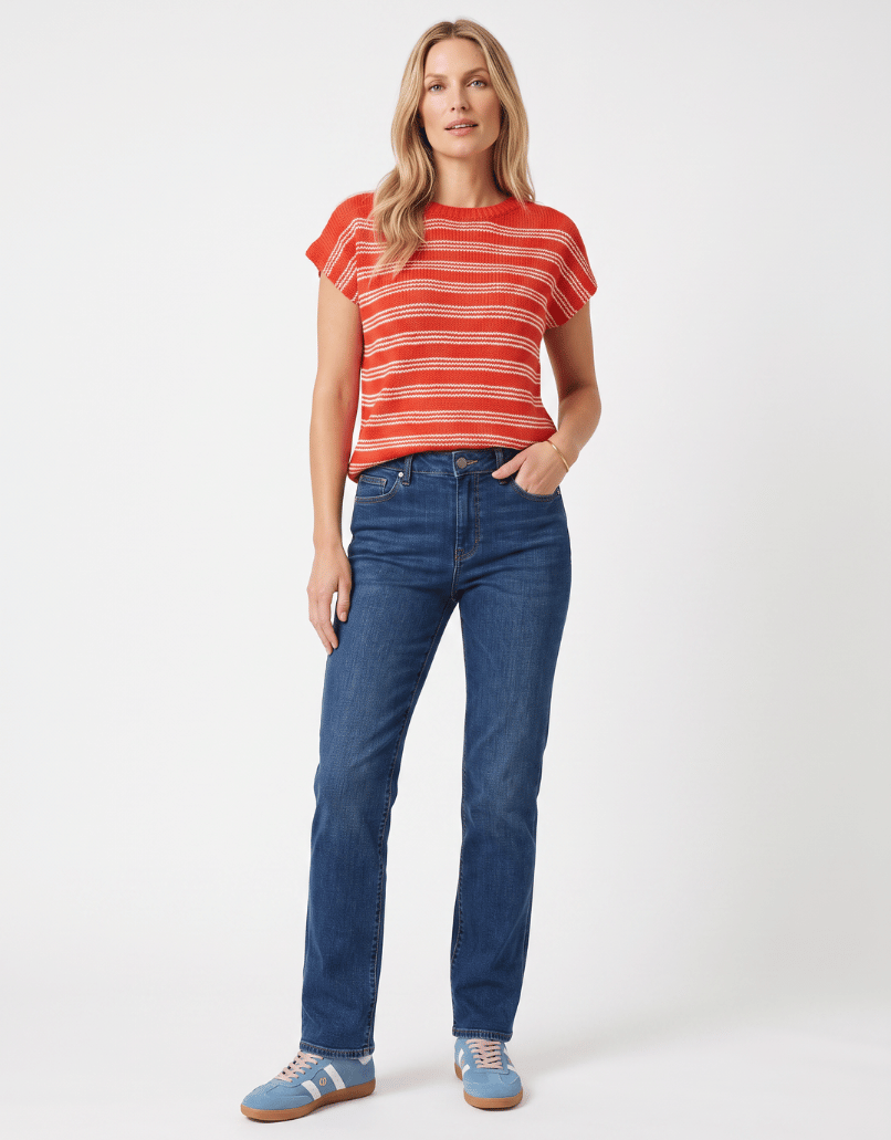 Foxwood Cleo Knit Top (Red)