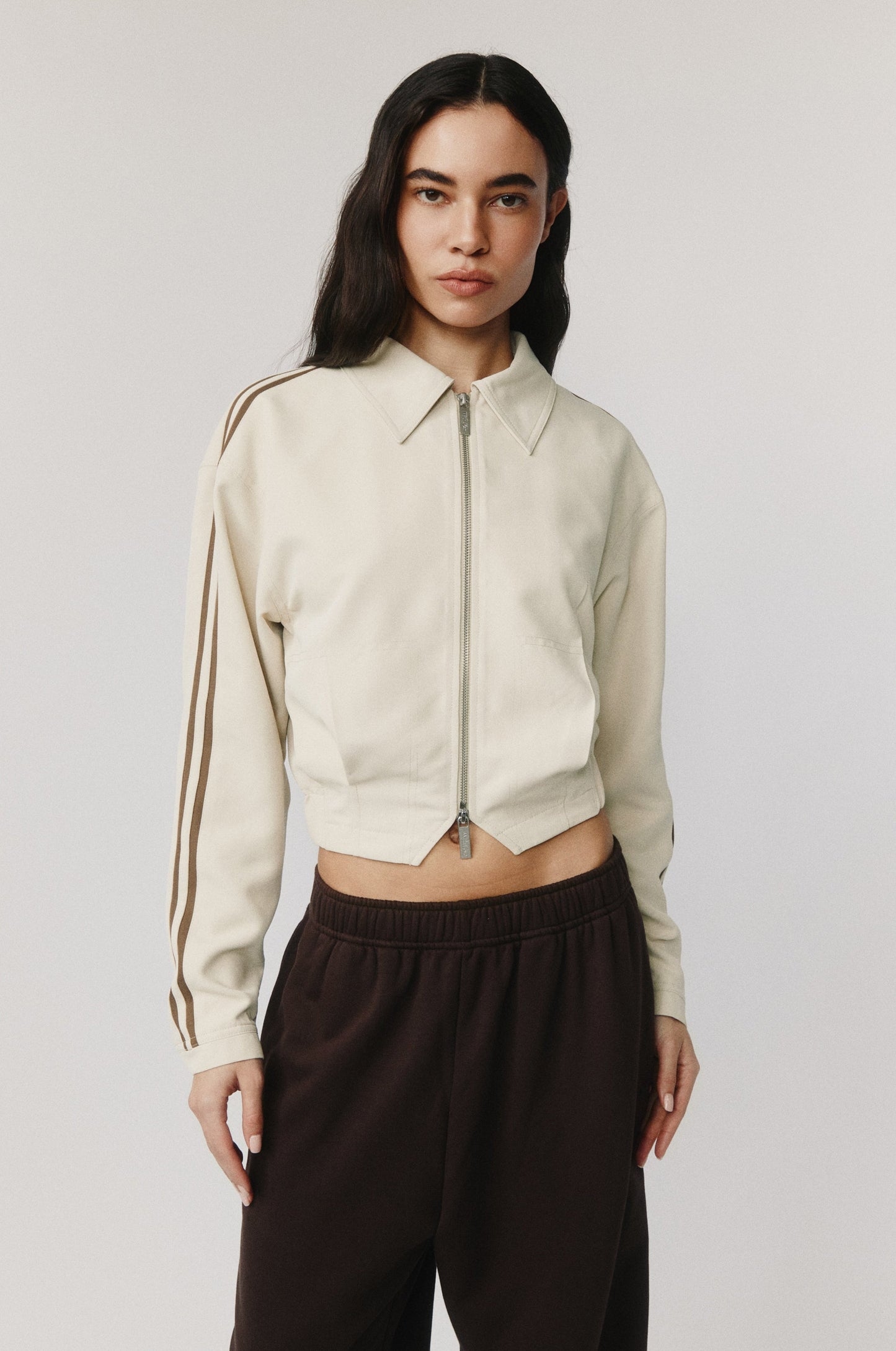 Fred Jacket (Brown Stripe)