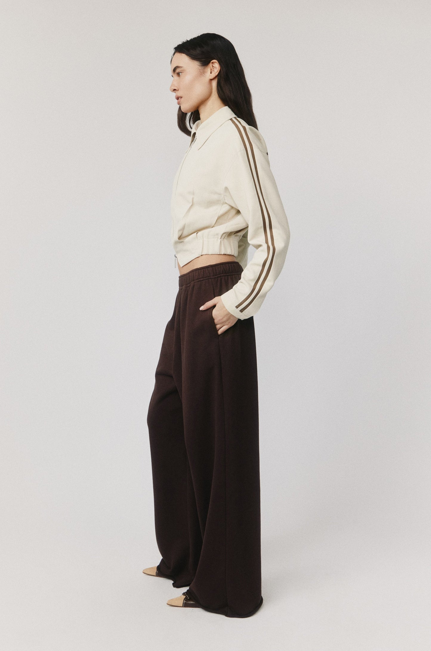 Fred Jacket (Brown Stripe)