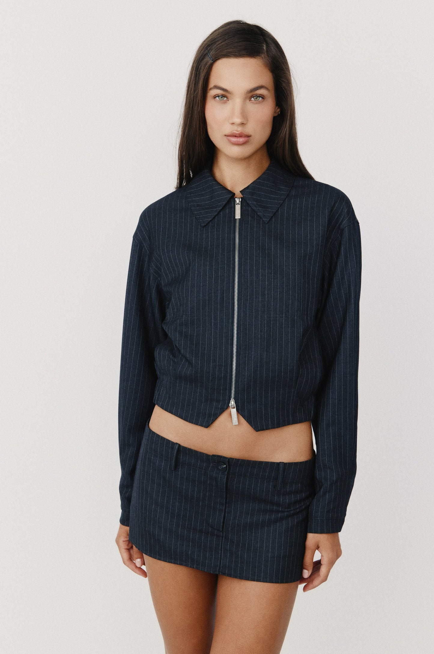 Fred Jacket (Pinstripe)