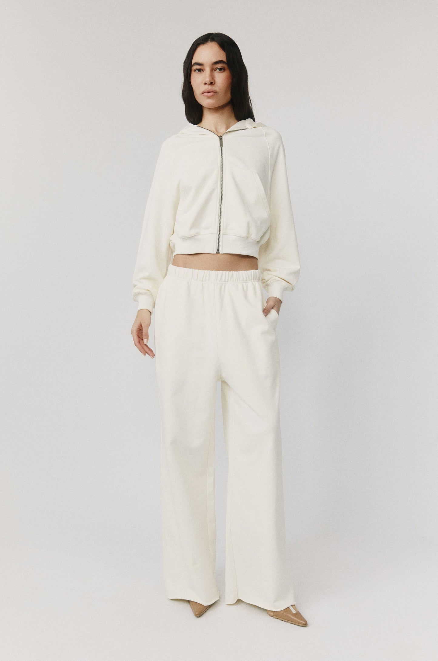 Freddie Track Pant (Cream)