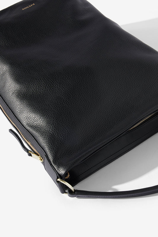 Image of Bags. Product name - GINNI BUCKET BAG BLACK in Black colour by brand - KINNON