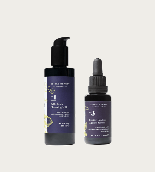 Image of Personal Care. Product name - Goddess Glow Duo in colour by brand - Edible Beauty Australia