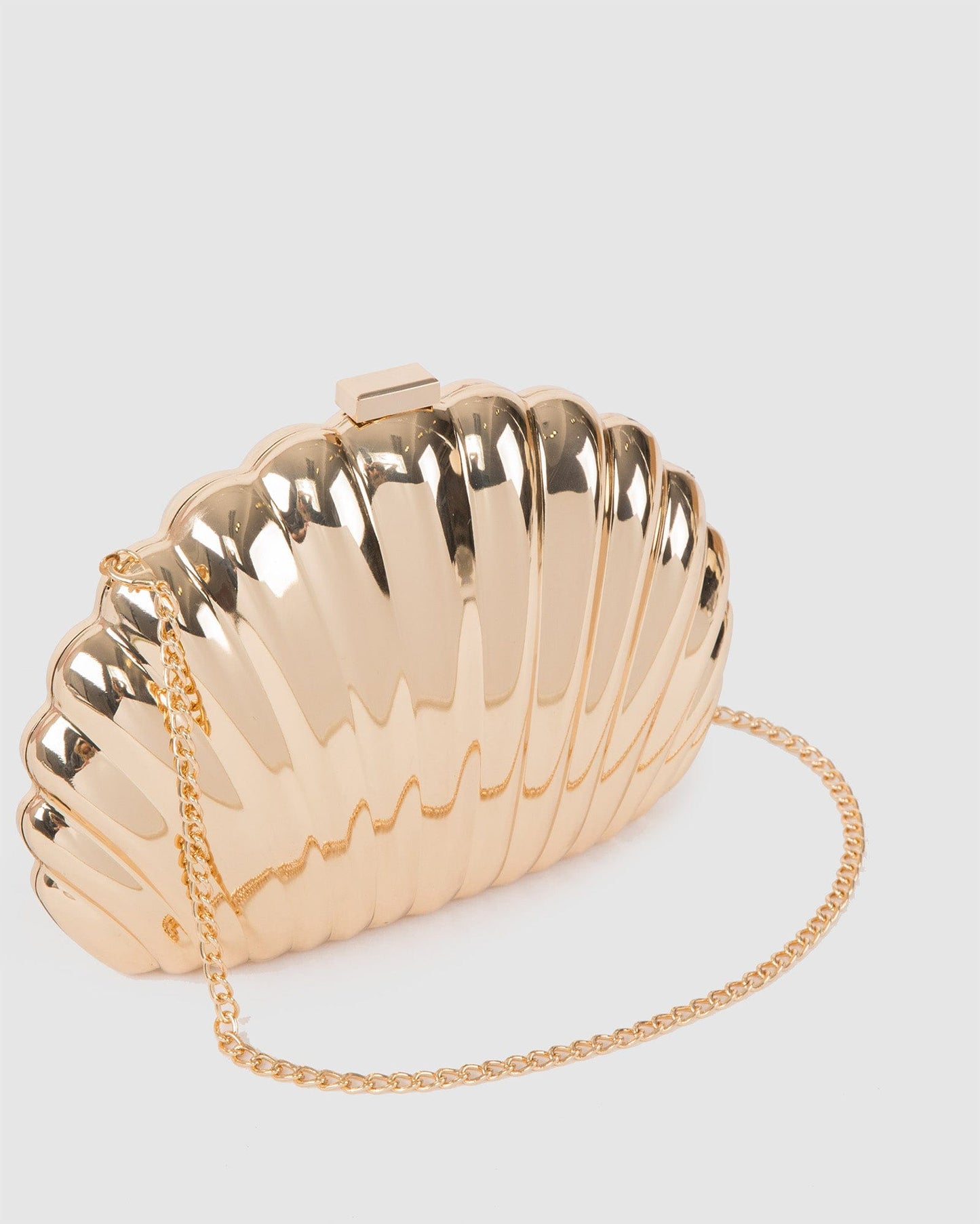 Colette by Colette Hayman Avana Shell Clutch Bag (Gold)