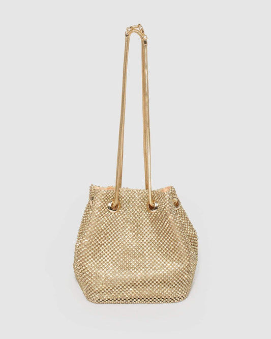 Colette by Colette Hayman Destiny Pouch Bag (Gold)