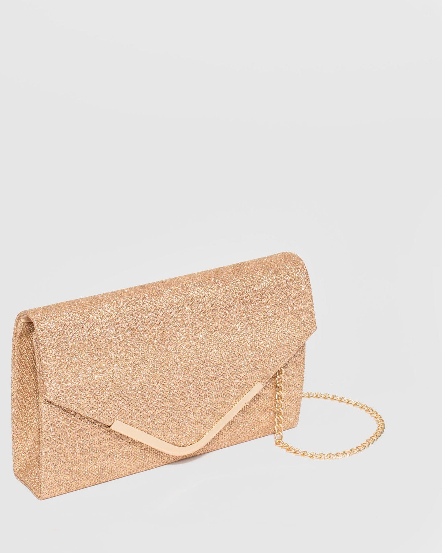 Colette by Colette Hayman Gold Lila Envelope Clutch Bag