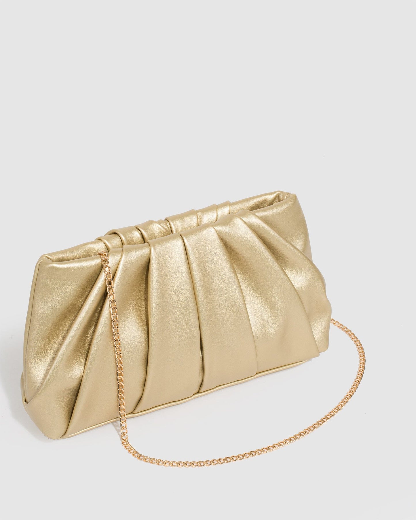 Colette by Colette Hayman Lucy Pouch Clutch Bag (Gold)