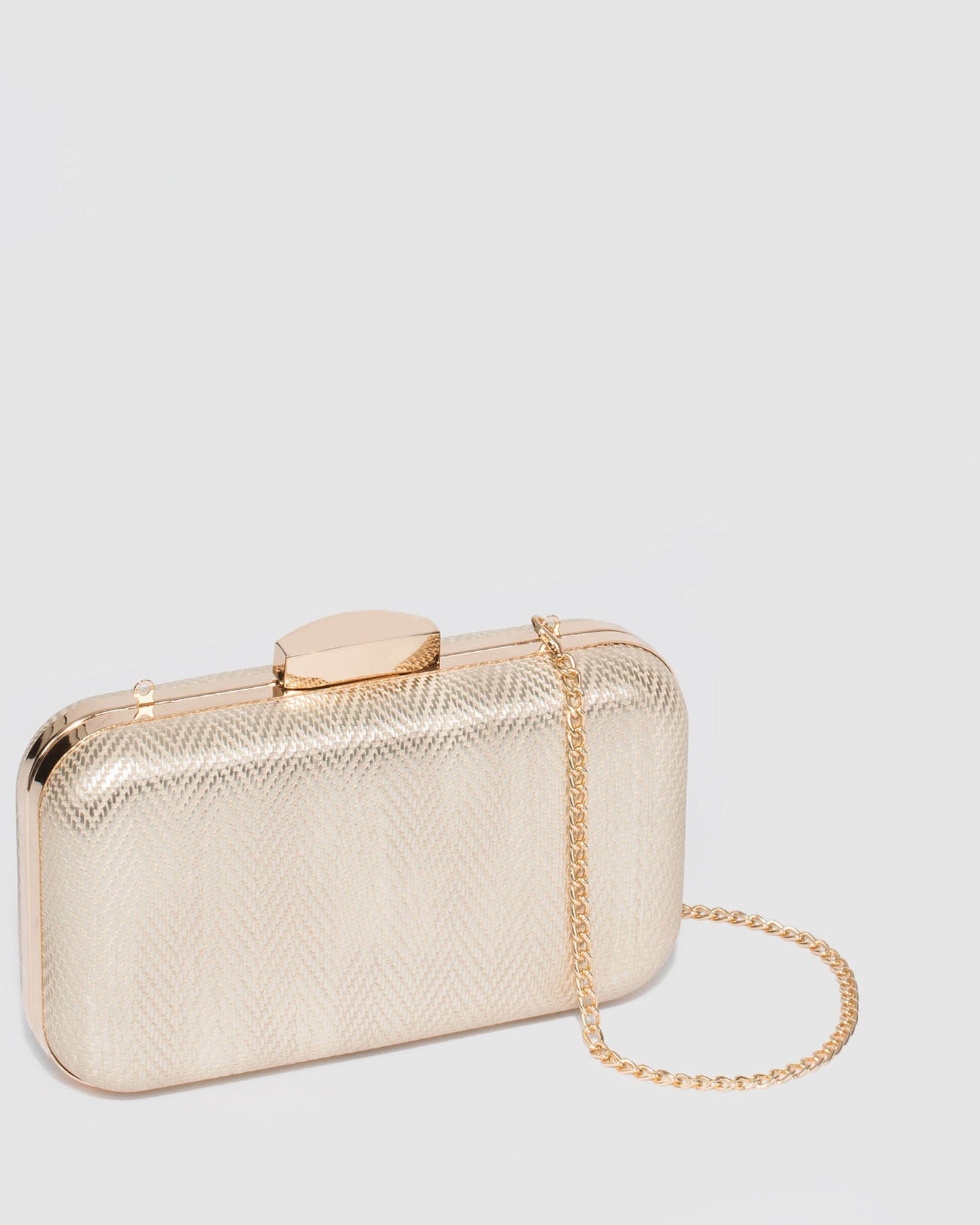 Colette by Colette Hayman Penelope Hardcase Clutch Bag (Gold)