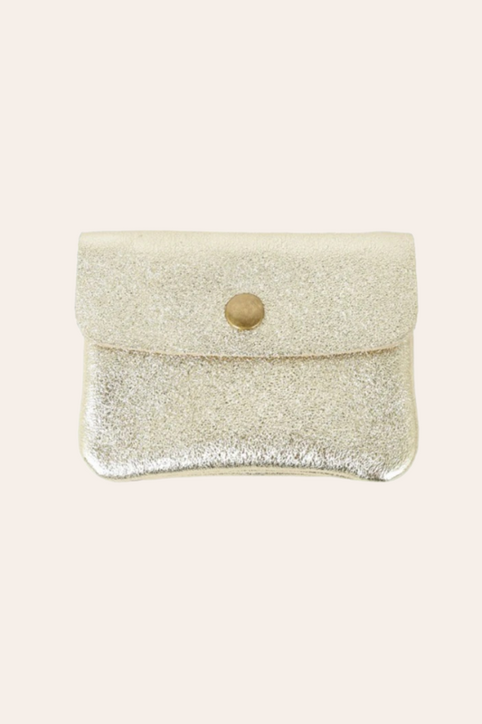 Image of Coin Purses. Productname: Coin Purse | Metallic Gold in Gold colour by brand - Kabana