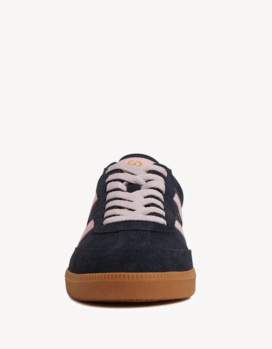 Goodsole Parallel Suede Sneakers (Navy/Pink)