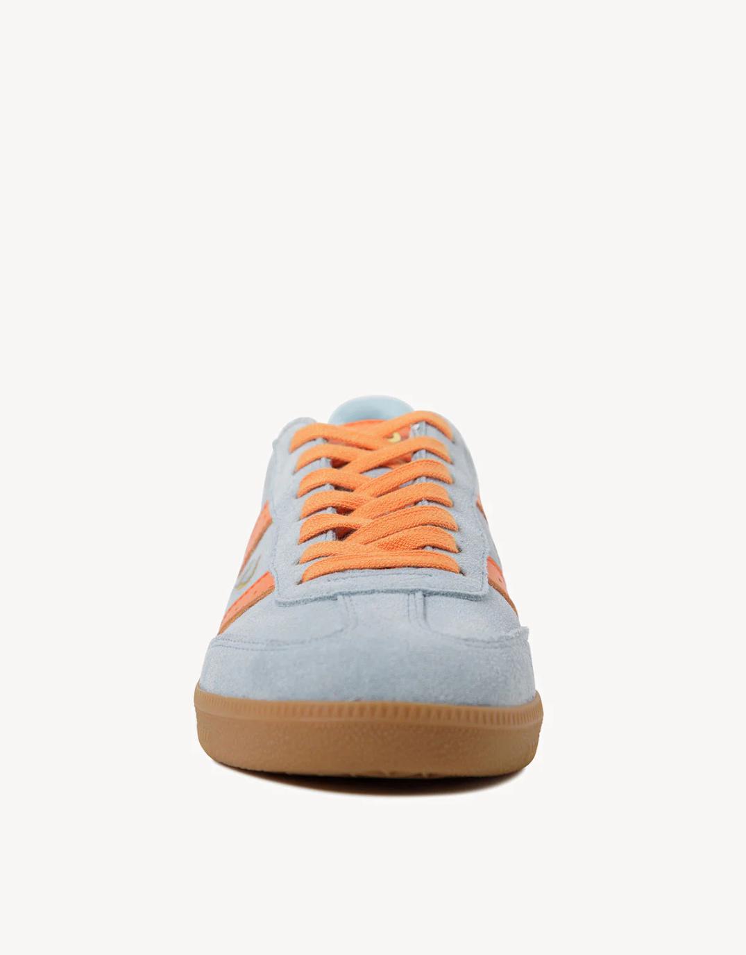 Goodsole Parallel Suede Sneakers Pale Blue/Orange (Pale Blue /Orange)
