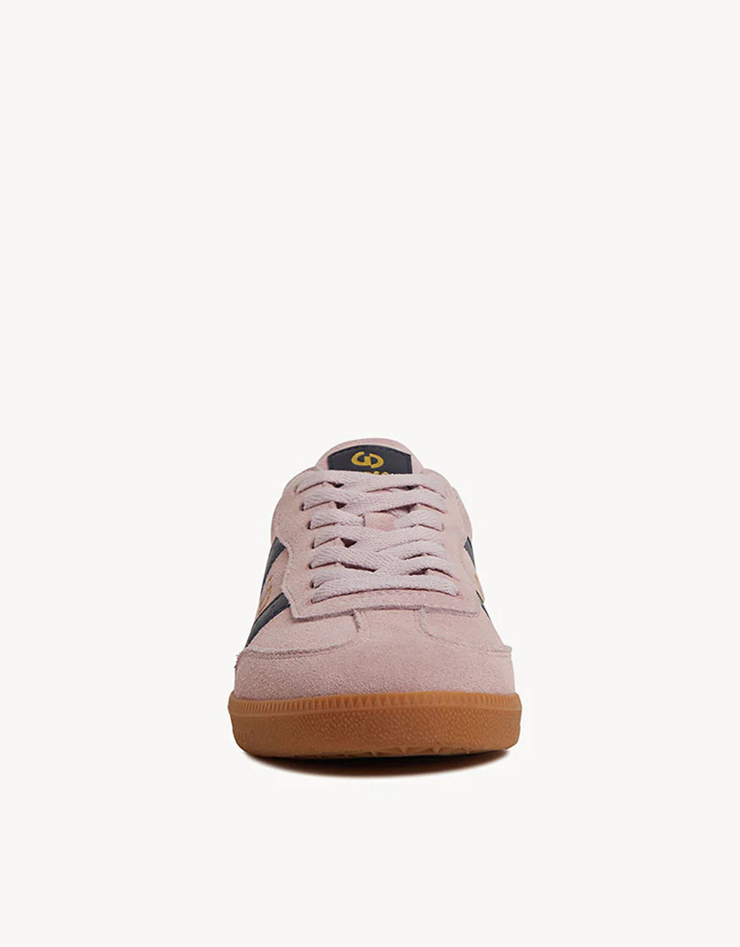 Goodsole Parallel Suede Sneakers (Pink/Navy)