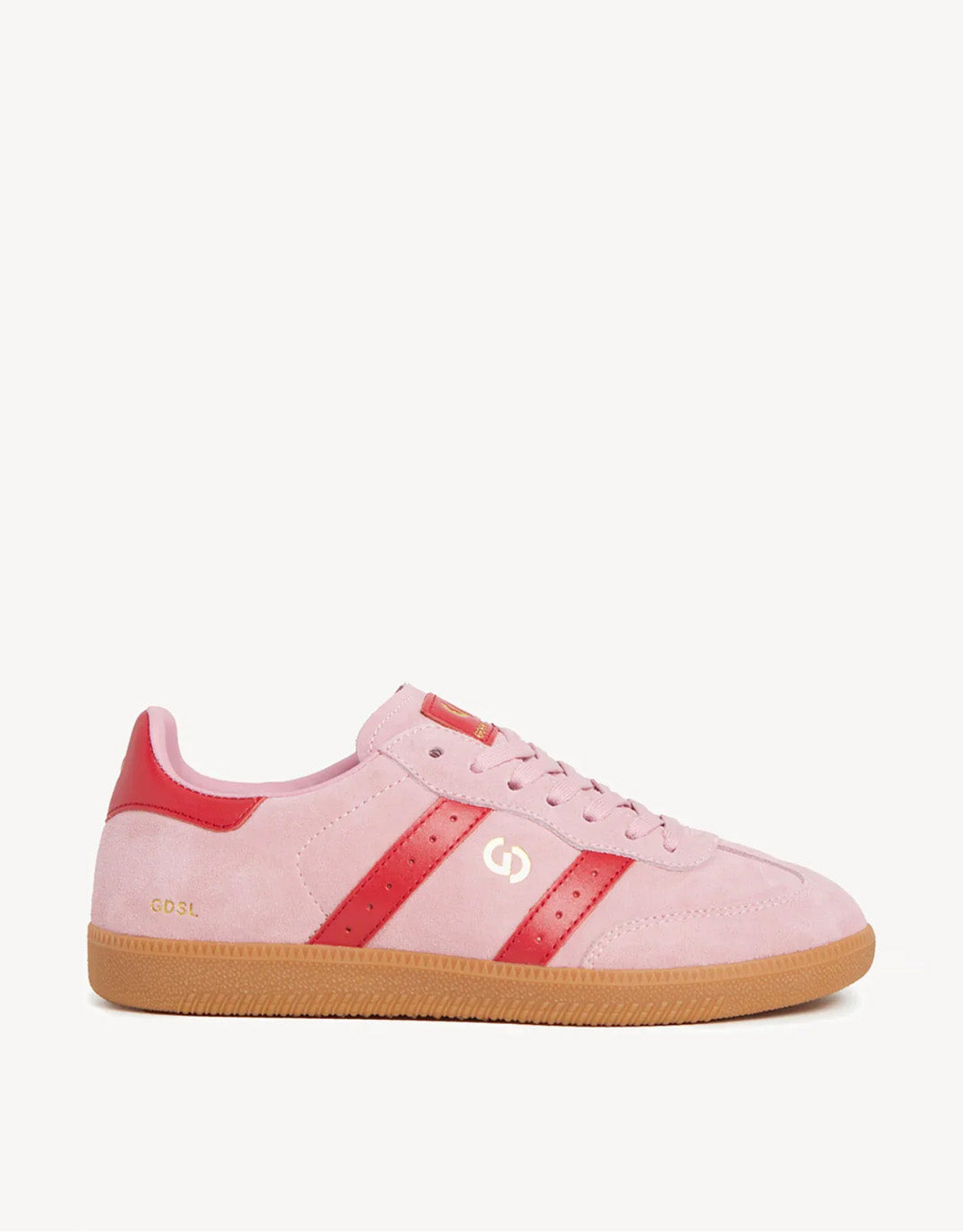 Image of Shoes. Productname: Parallel Suede Sneakers - Pink/Red in Pink/Red Suede colour by brand - Goodsole