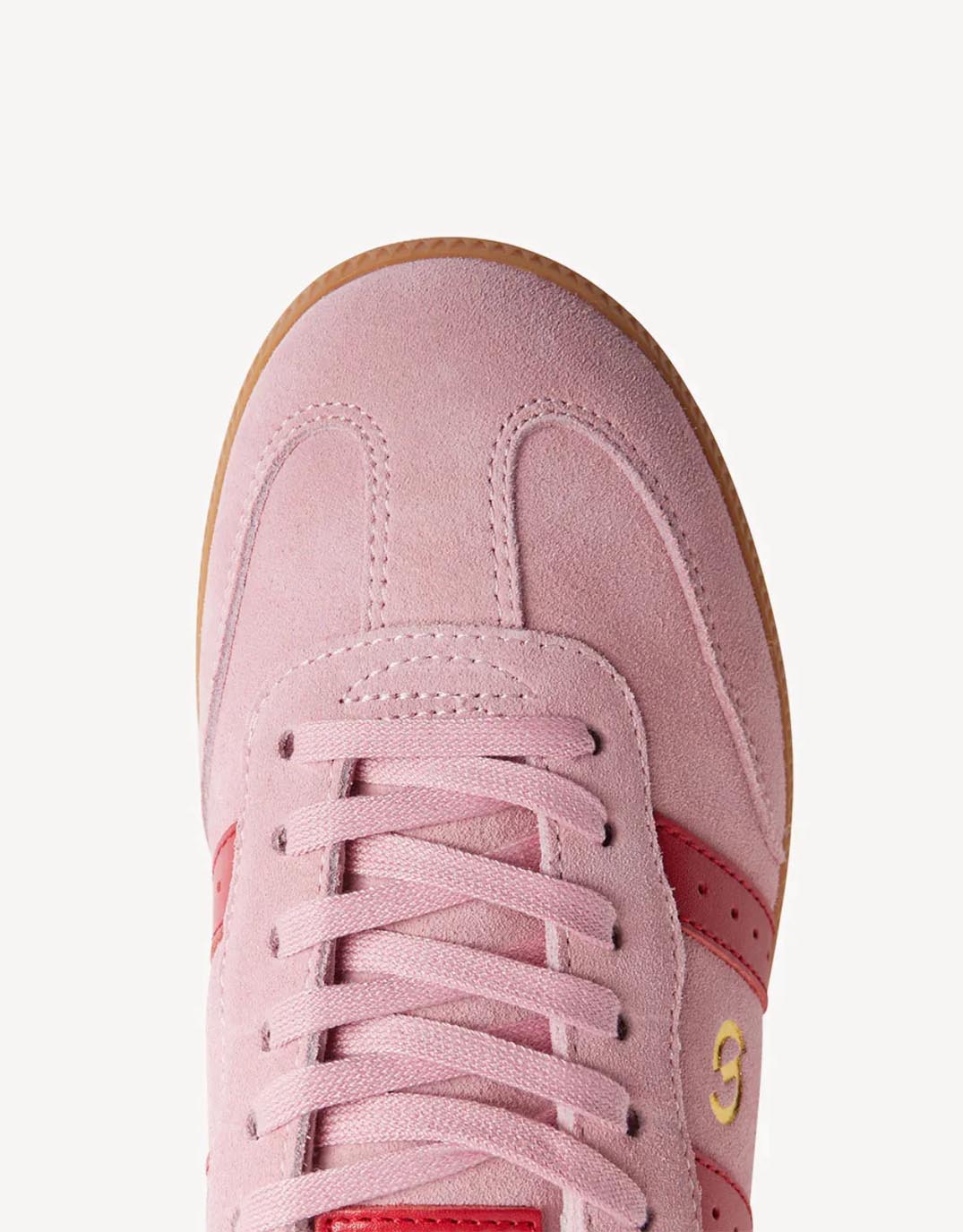 Goodsole Parallel Suede Sneakers Pink/Red (Pink/Red Suede)