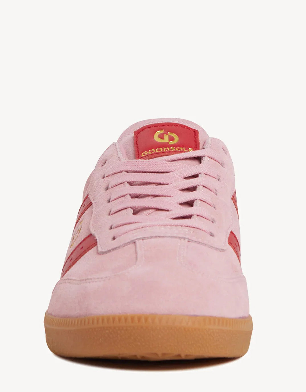 Goodsole Parallel Suede Sneakers Pink/Red (Pink/Red Suede)