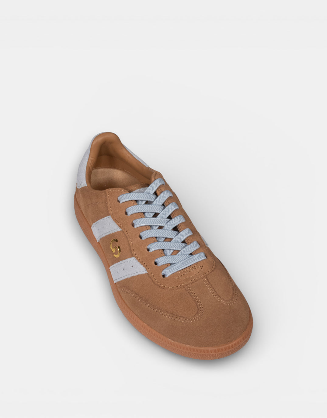 Goodsole Parallel Suede Sneakers (Smoke Brown/Blue)