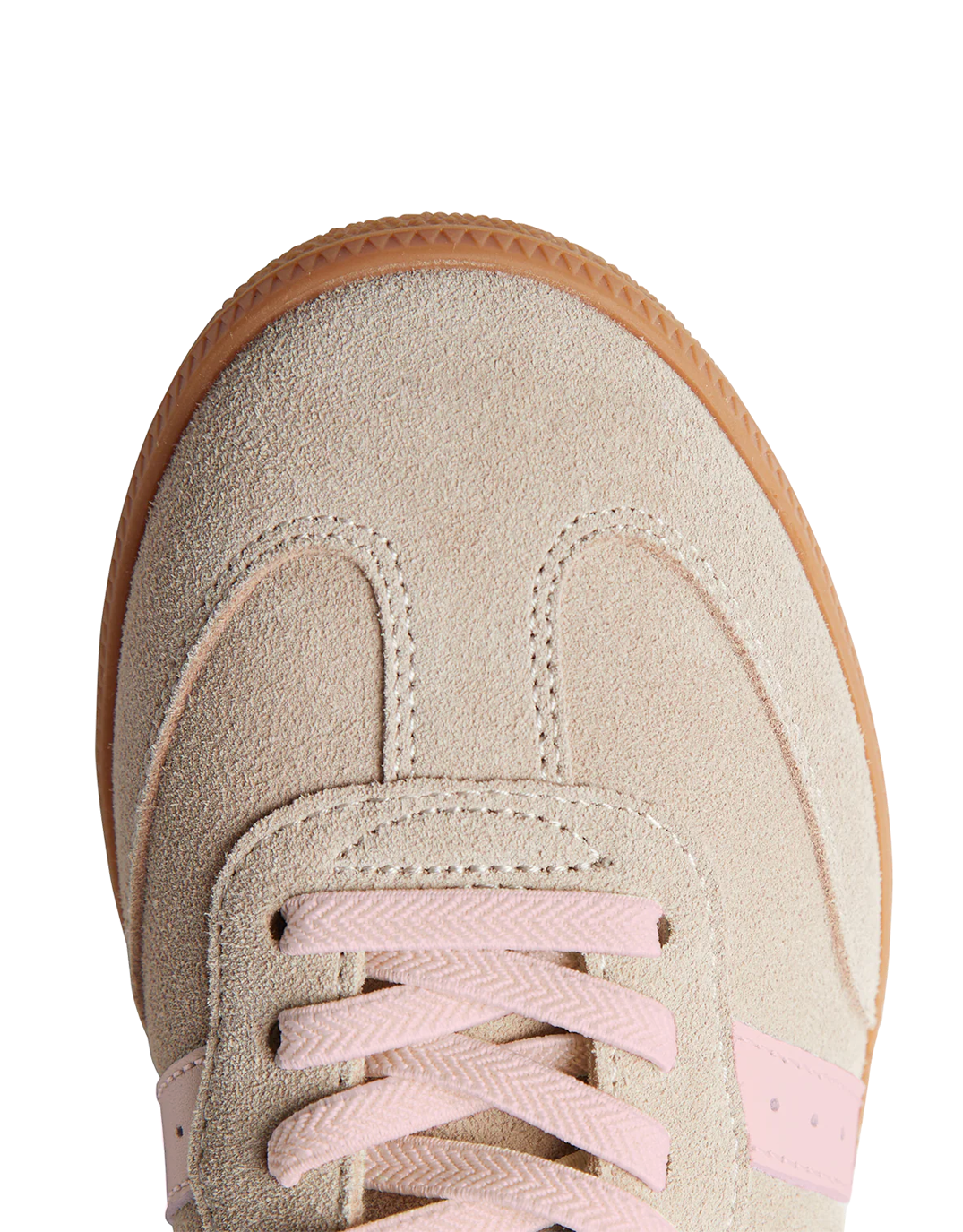 Goodsole Parallel Suede Sneakers (Tropical Taupe/Pink)
