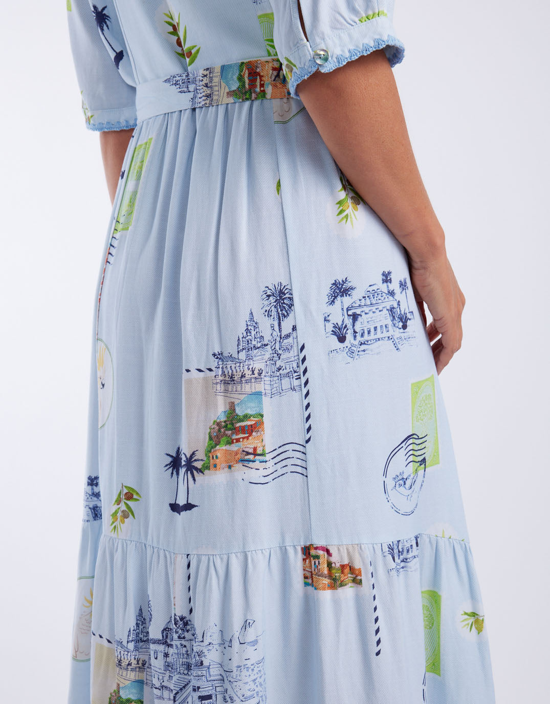 Destination Maxi Dress - (Pale Blue)