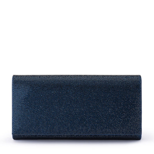Olga Berg GRACE Envelope Clutch (Navy)
