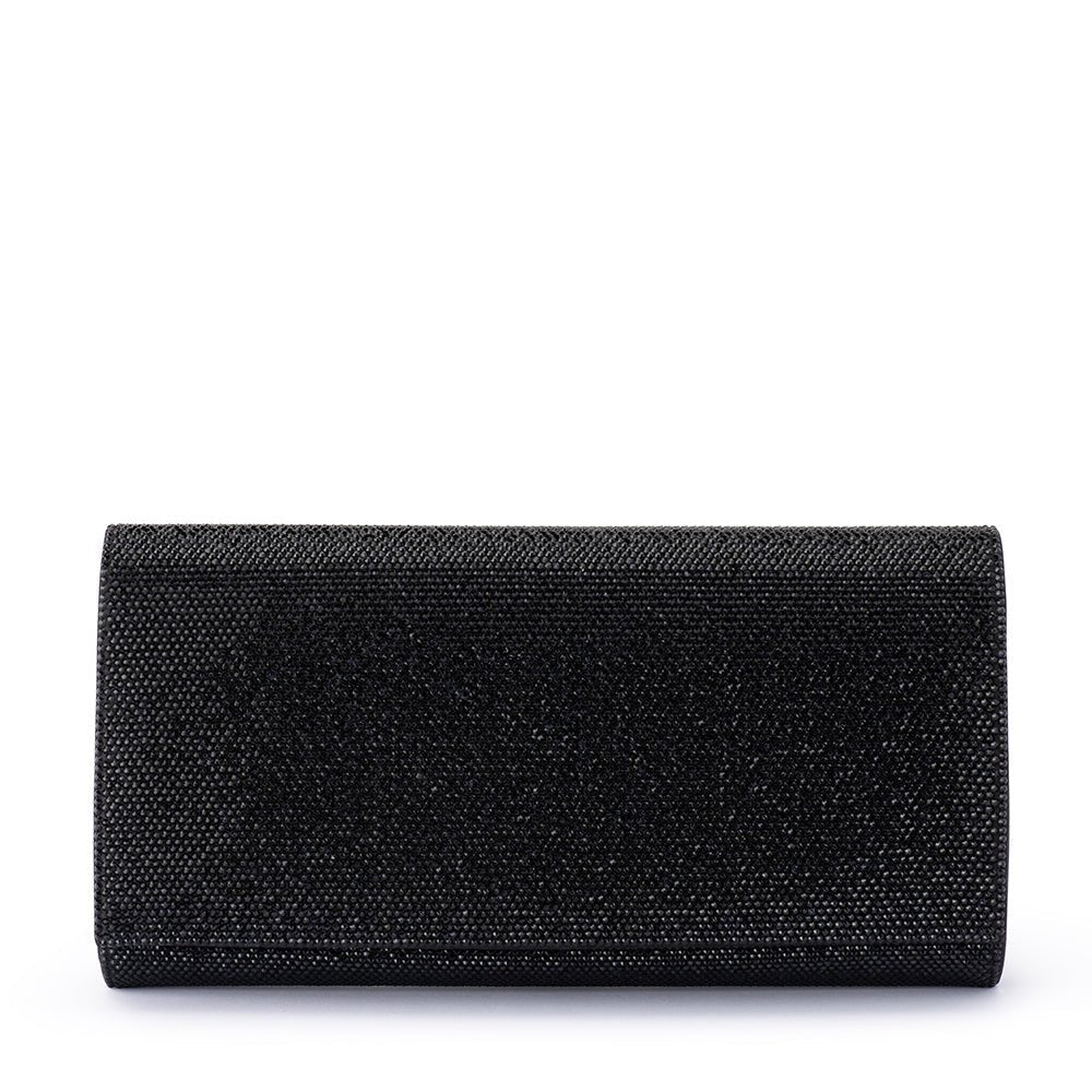 Olga Berg GRACE Envelope Clutch (Black)