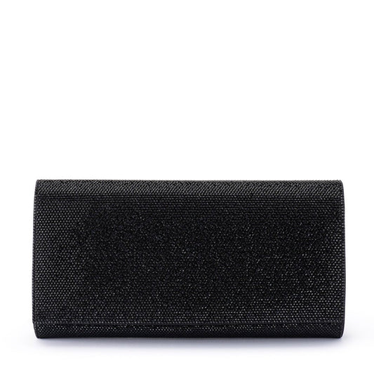 Olga Berg GRACE Envelope Clutch (Black)