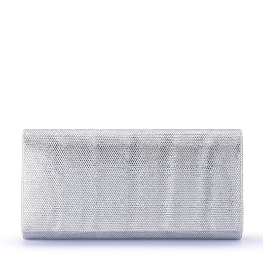 Olga Berg GRACE Envelope Clutch (Silver)