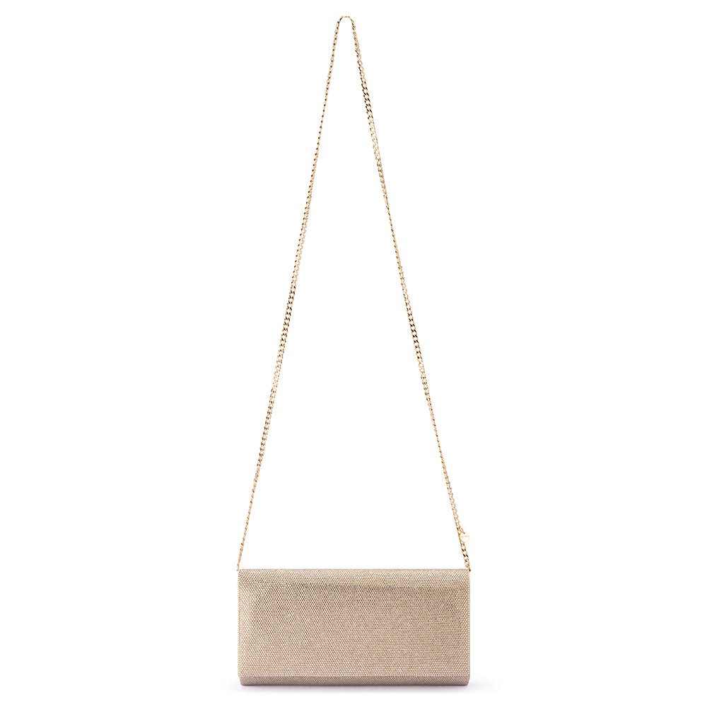 Olga Berg GRACE Envelope Clutch (Champagne)
