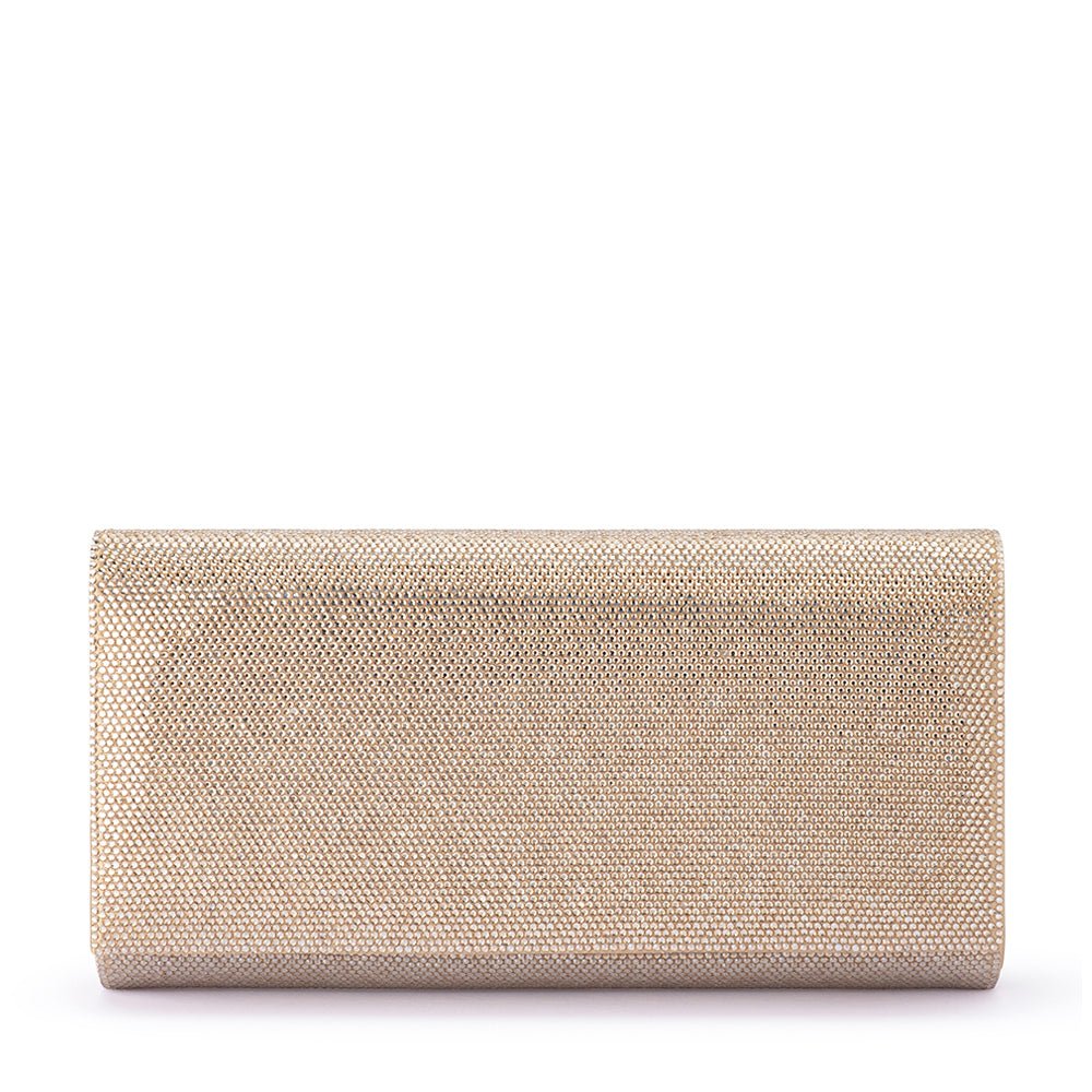 Olga Berg GRACE Envelope Clutch (Champagne)
