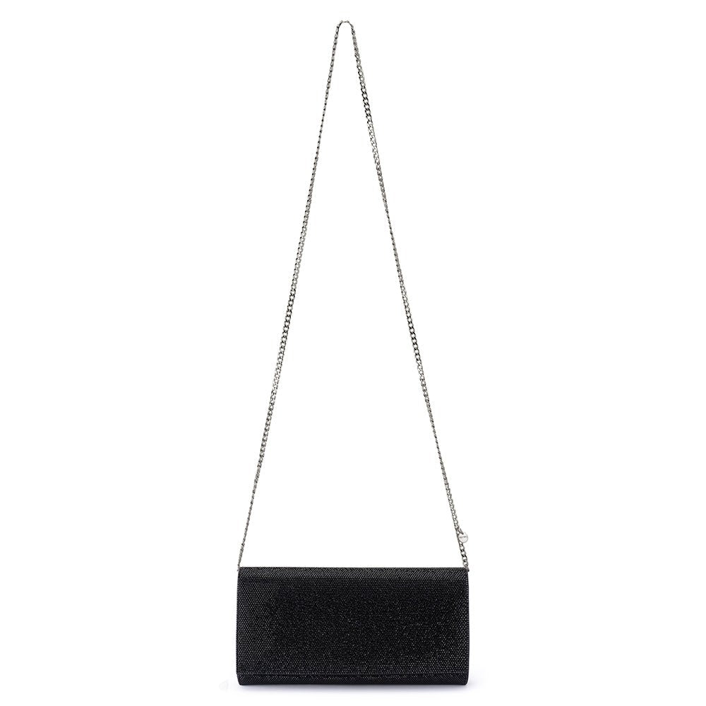 Olga Berg GRACE Envelope Clutch (Black)