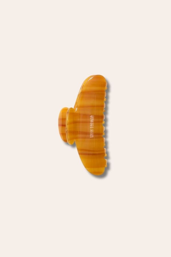 Image of Hair Accessories. Productname: Hair Clip | Grande Honey in Honey colour by brand - Kabana