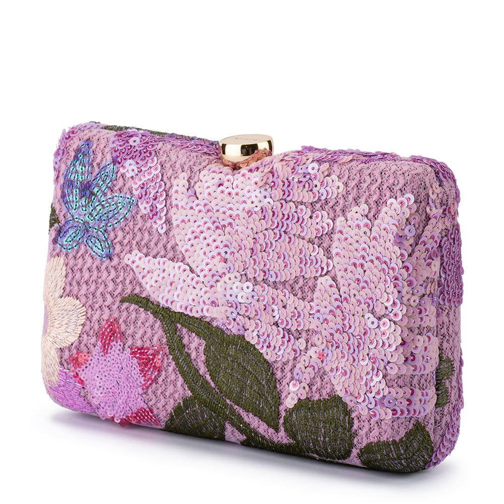 Olga Berg GRETA Clutch (Floral)