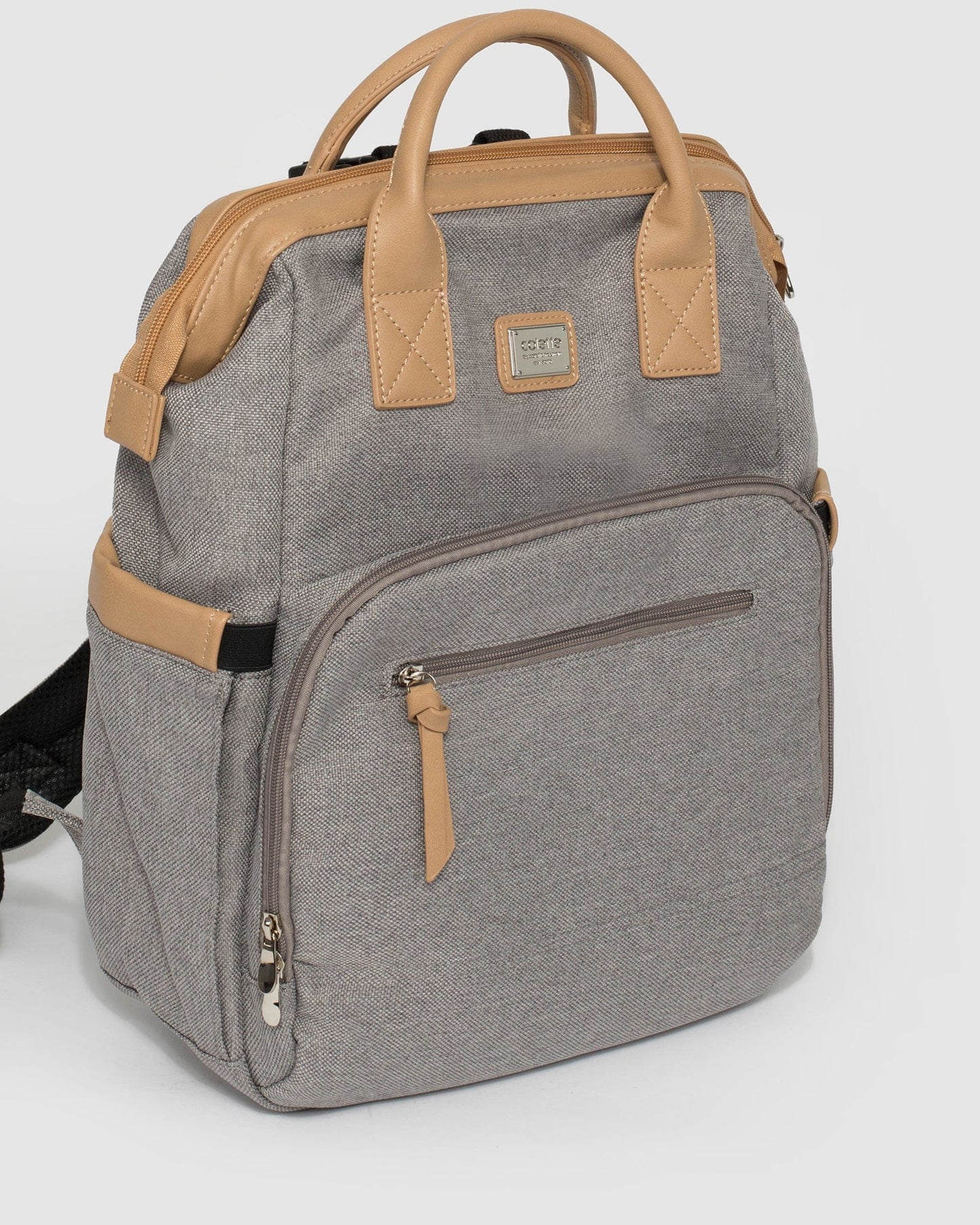 Colette by Colette Hayman Kyla Baby Bag Backpack (Grey)