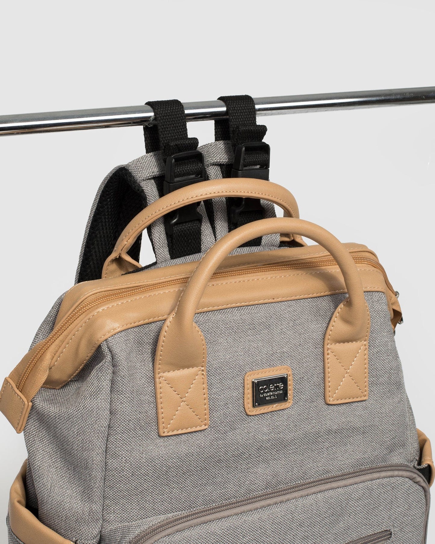 Colette by Colette Hayman Kyla Baby Bag Backpack (Grey)