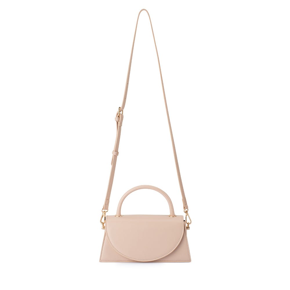 Olga Berg HAILEY Top Handle Bag (Natural)