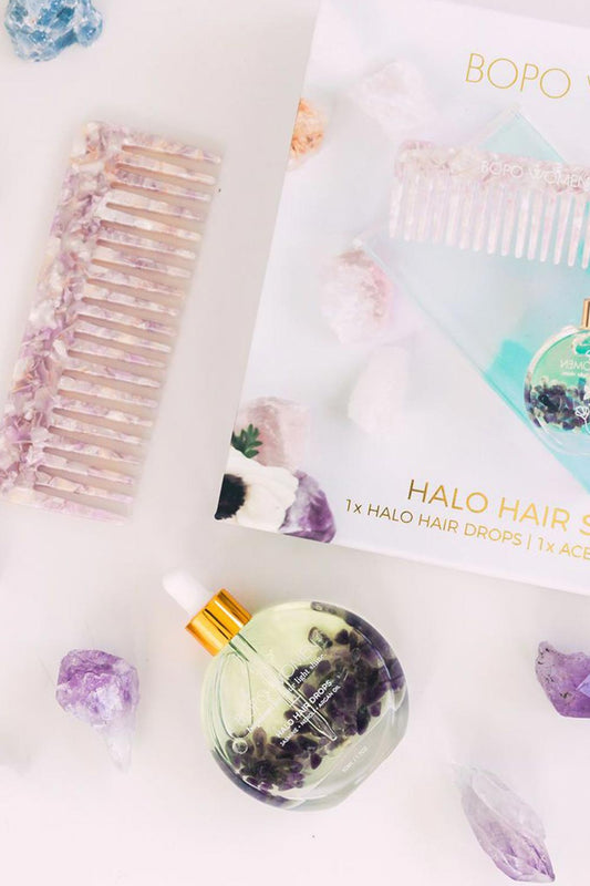 Image of Hair Accessories. Productname: Bopo Halo Hair Drops Gift Set in Set colour by brand - Kabana