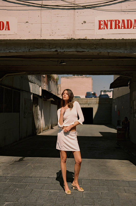 Hazel Skirt (White)