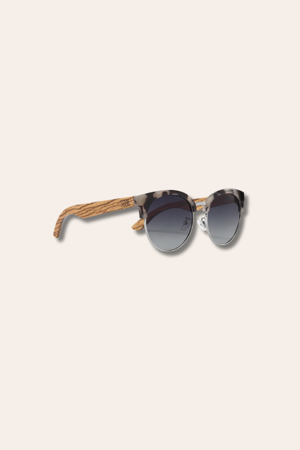 Image of Sunglasses. Product name - Heather Ivory Tort Sunglasses in Sunglasses colour by brand - Kabana