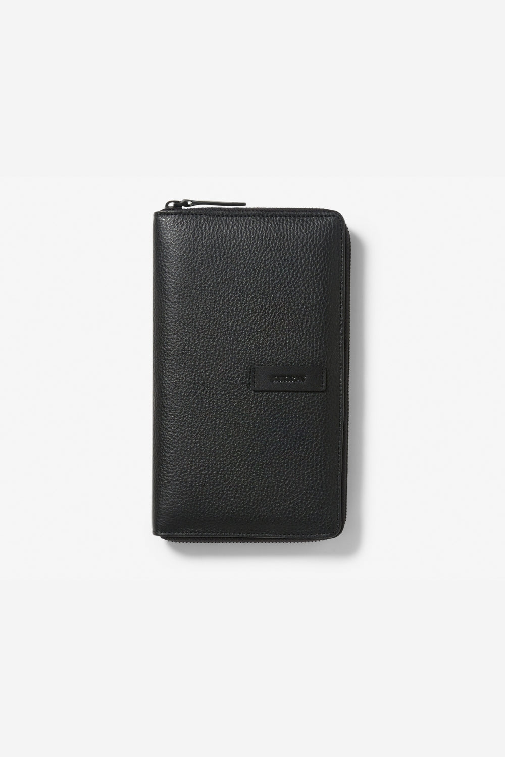 KINNON HEMINGWAY TRAVEL WALLET WITH HARDWARE (Black)