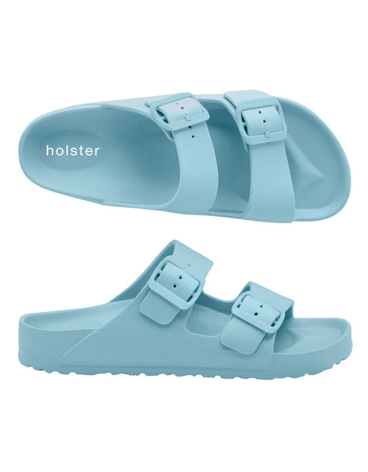 Image of Shoes. Productname: Sundreamer Slide - in Aqua colour by brand - Holster