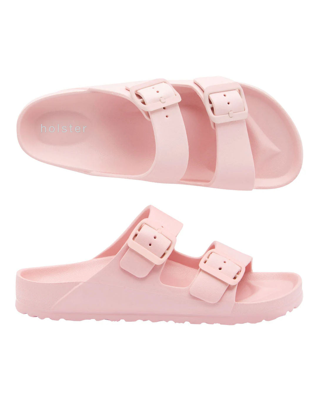 Image of Shoes. Product name - Sundreamer Slide Blush in Blush colour by brand - Holster