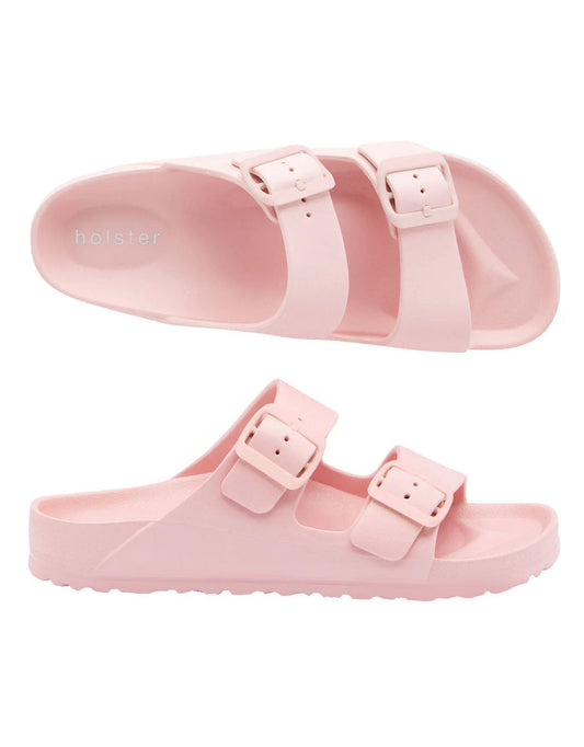 Image of Shoes. Product name - Sundreamer Slide Blush in Blush colour by brand - Holster