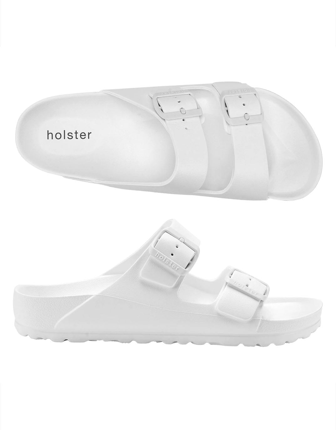 Image of Shoes. Productname: Sundreamer Slide - in White colour by brand - Holster