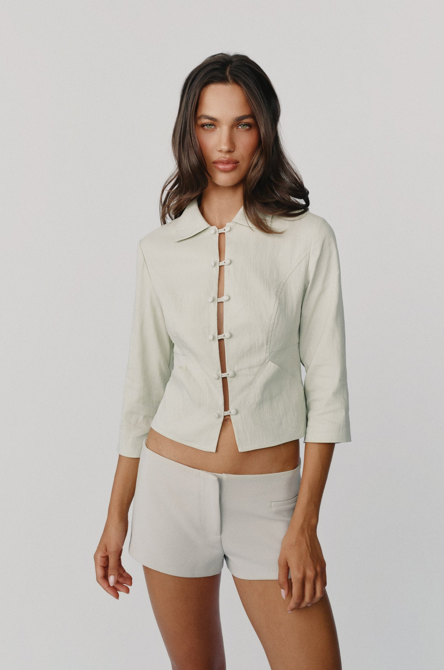 Hudson Shorts (Dusty Sage)