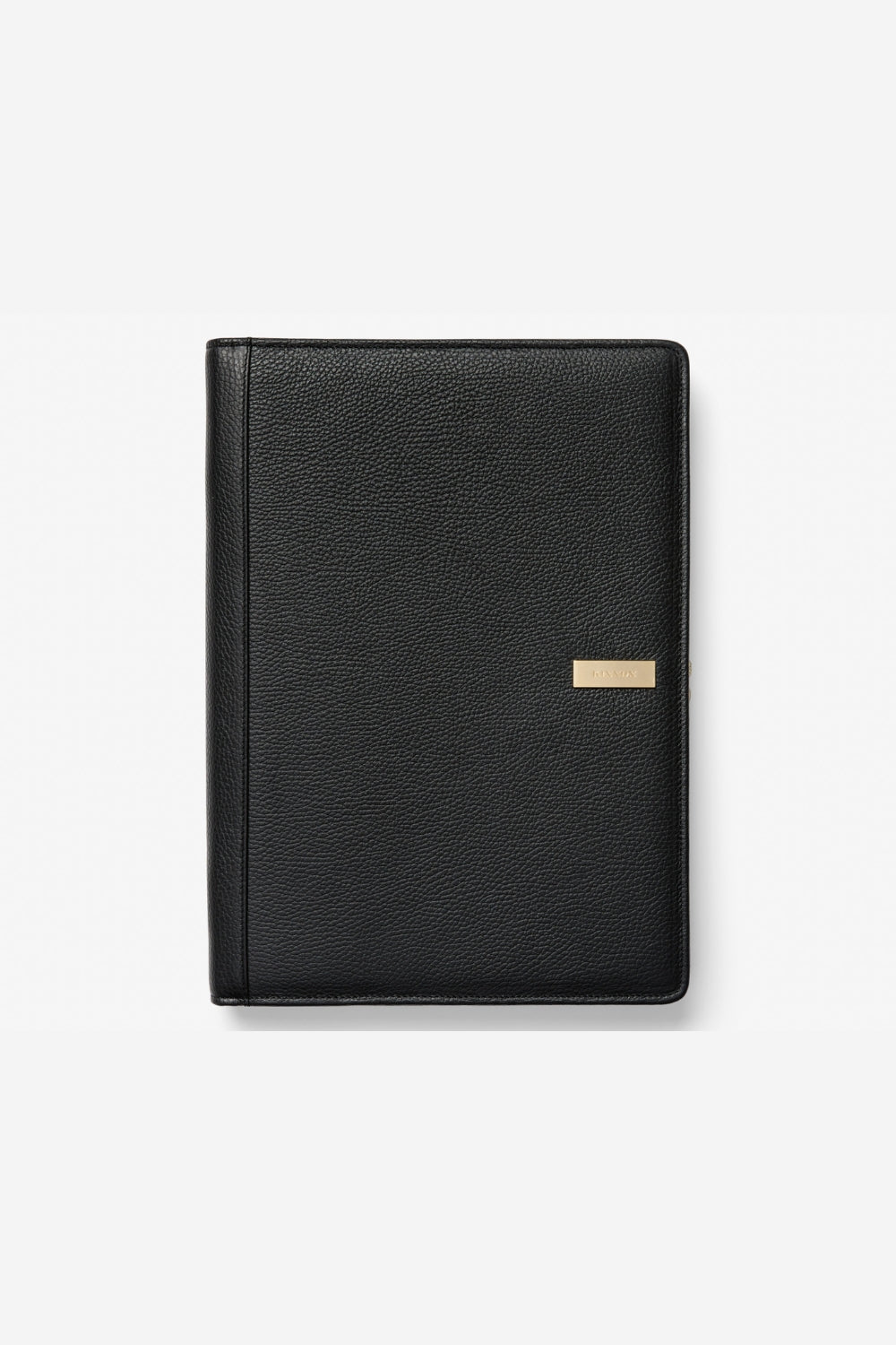 KINNON HUDSON COMPENDIUM WITH GOLD HARDWARE (Black)
